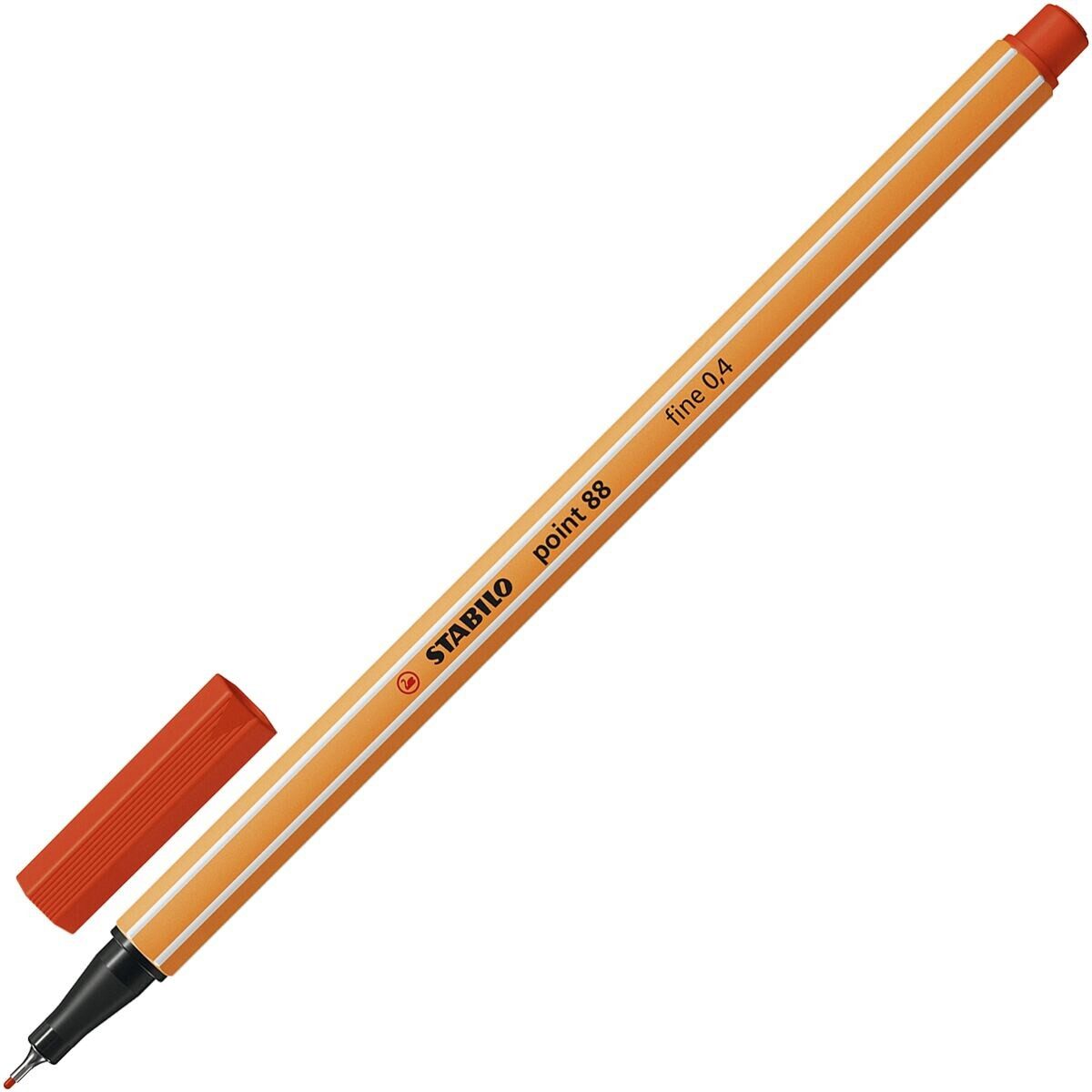 STABILO Fineliner point 88®, (1-tlg), mit wasserbasierter Tinte ohne Metallanteile