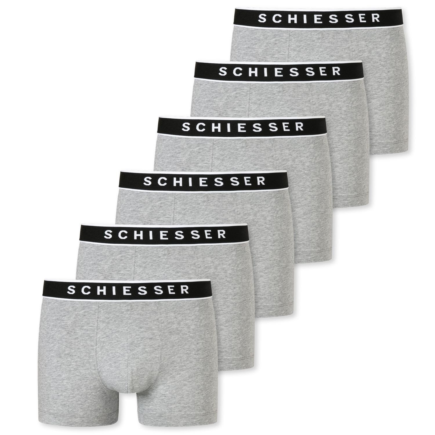 Schiesser Boxershorts Organic Cotton (3-St) mit günstig online kaufen
