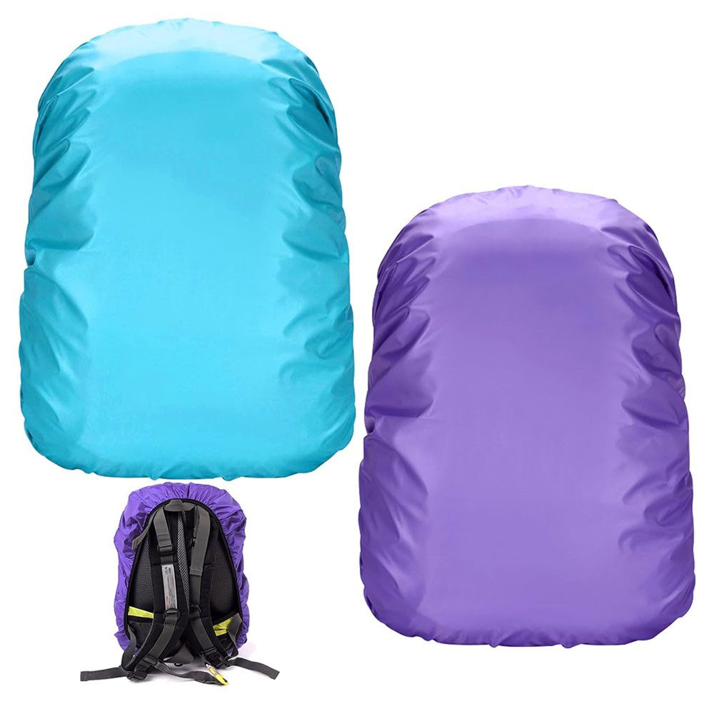 Rucksack-Regenschutz Rucksack-Regenschutz 2 Stück Regenschutz für Schulranzen 35L