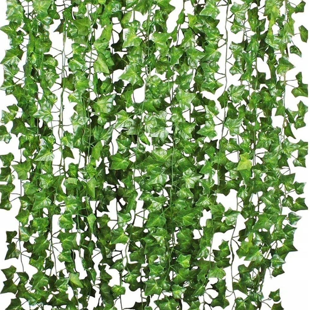 Kunstgirlande Kunstranke Efeu Künstlich Efeu Garten Sichtschutz für Außenbe günstig online kaufen