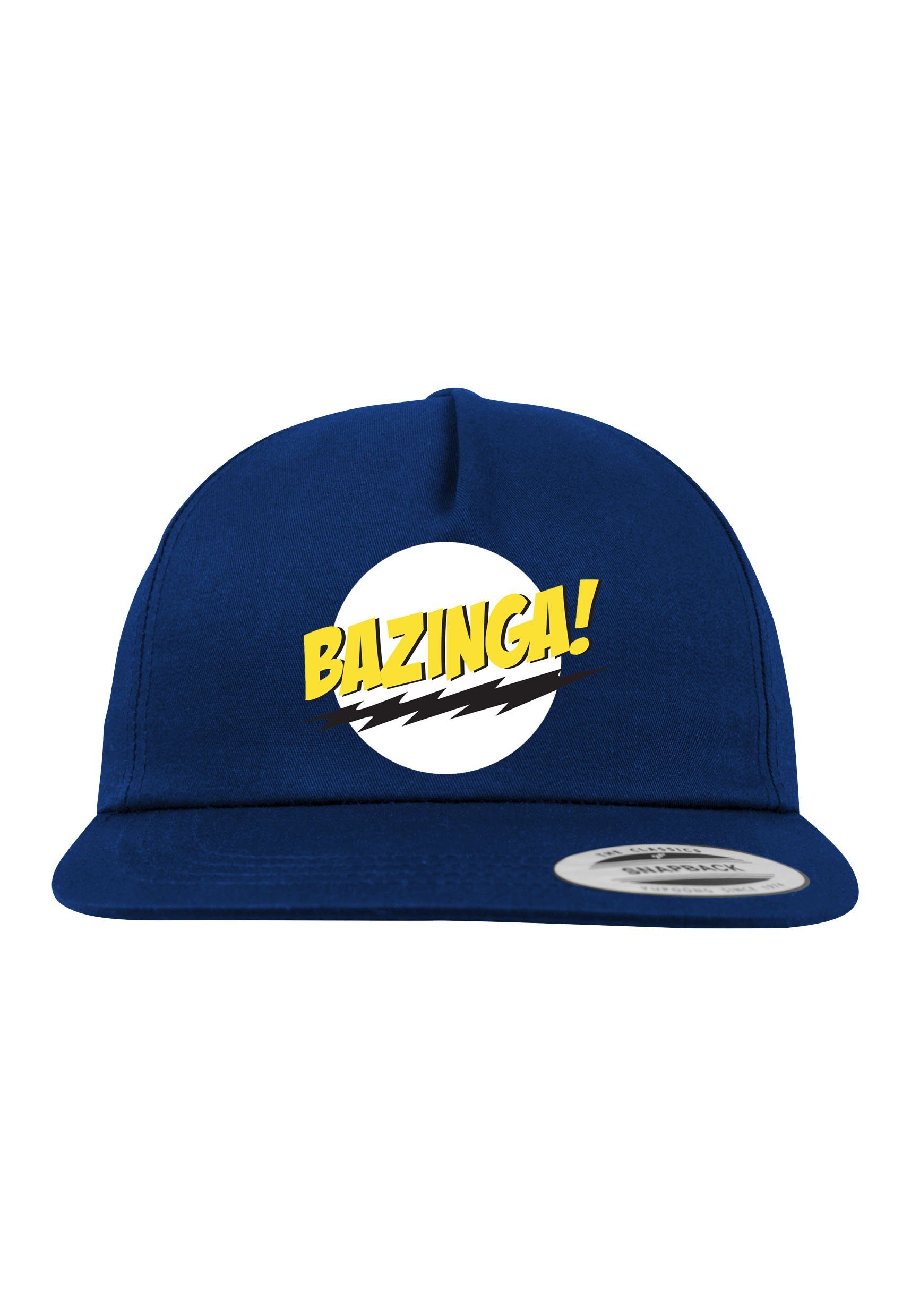 modischer Logo Baseball Cap Designz Navyblau Stickerei Cap Bazinga Youth mit Kinder