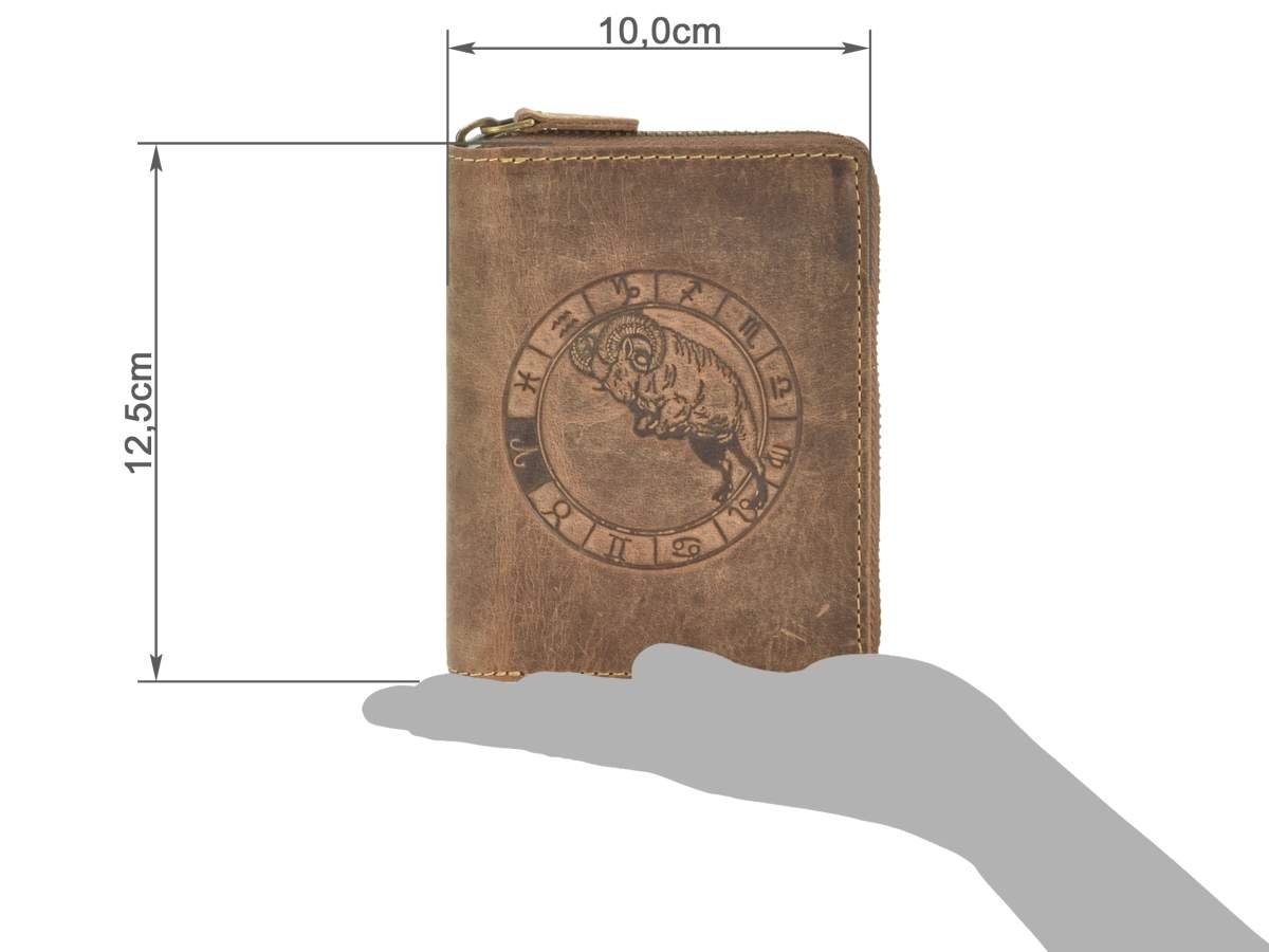 Greenburry Geldbörse Vintage Sternzeichen, Reißverschlussbörse, mit günstig online kaufen