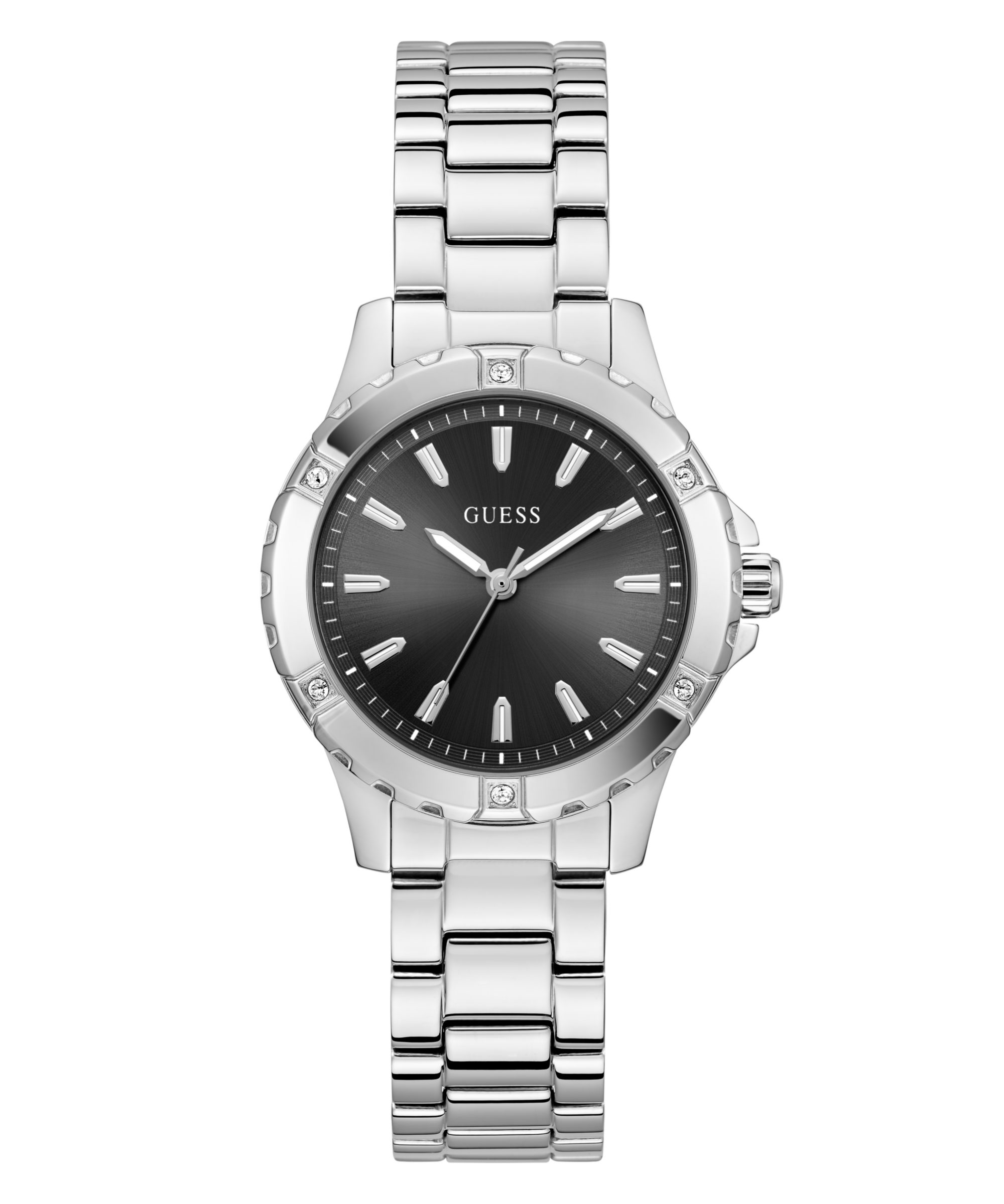 Guess Quarzuhr MIST GW0948L1, Armbanduhr, Damenuhr, Edelstahlarmband, Krist günstig online kaufen