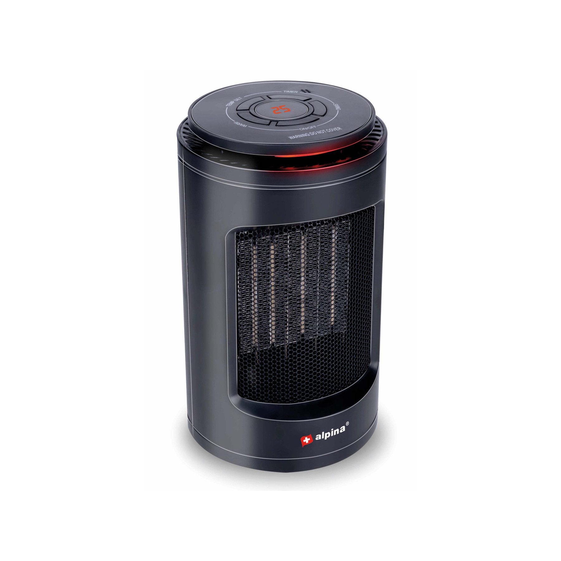 Alpina Keramikheizlüfter ALPINA Тепловентиляторы, 2in1, 1200 W, Heizen+Kühlen, schwarz