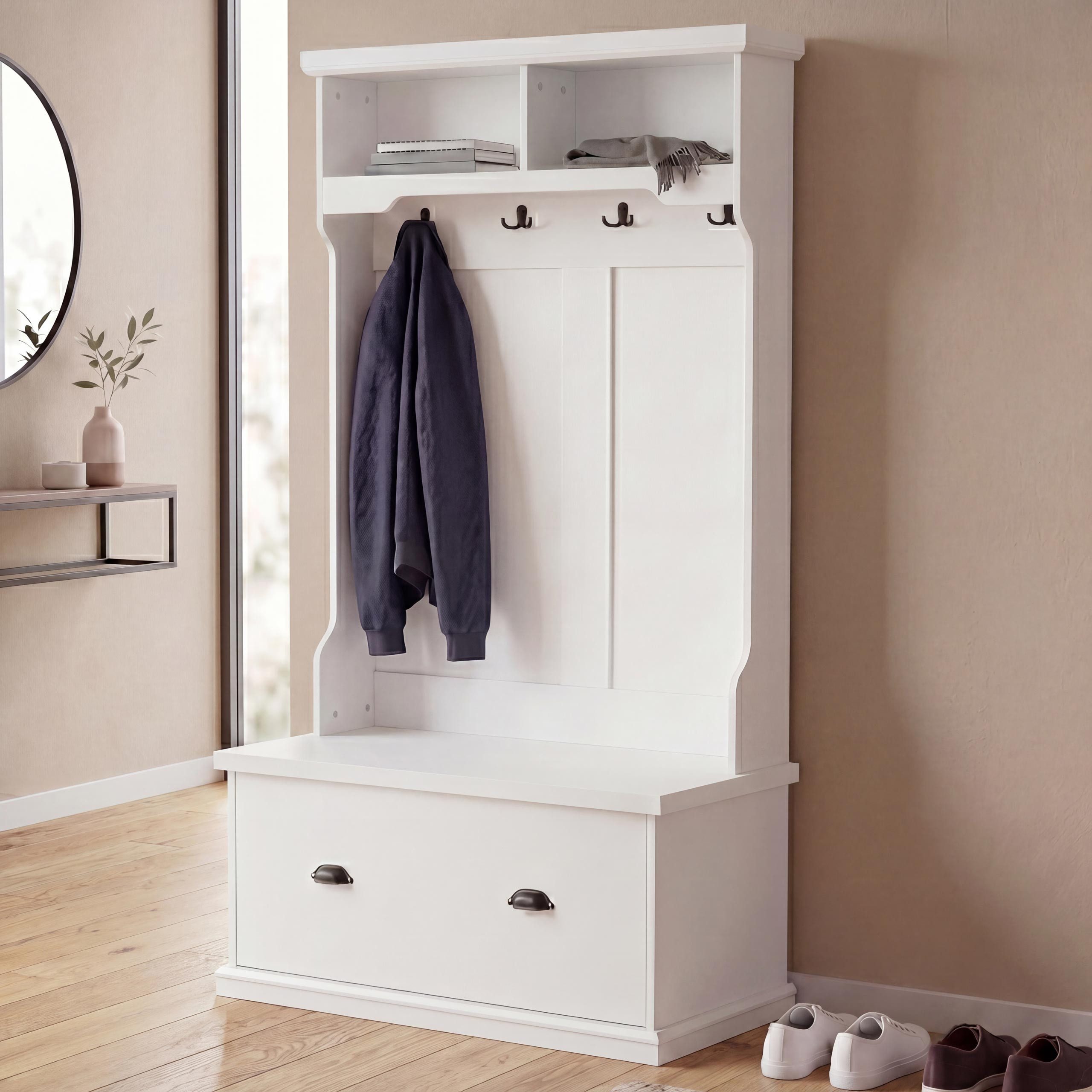 MCW Garderobe MCW-P27, Stilvolles Landhausdesign für einen einladenden Eingangsbereich