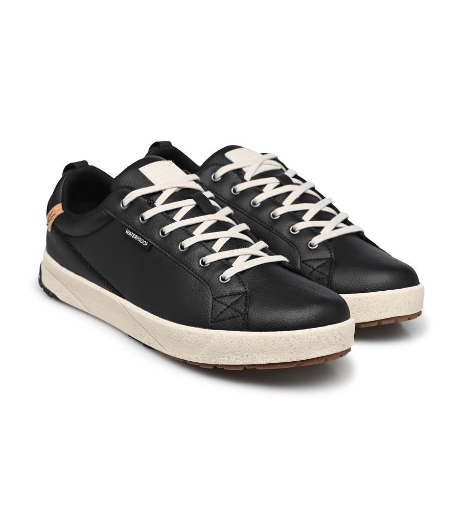 SAOLA Cannon Waterproof 2.0 (Leder, wasserdicht) schwarz Damen Sneaker