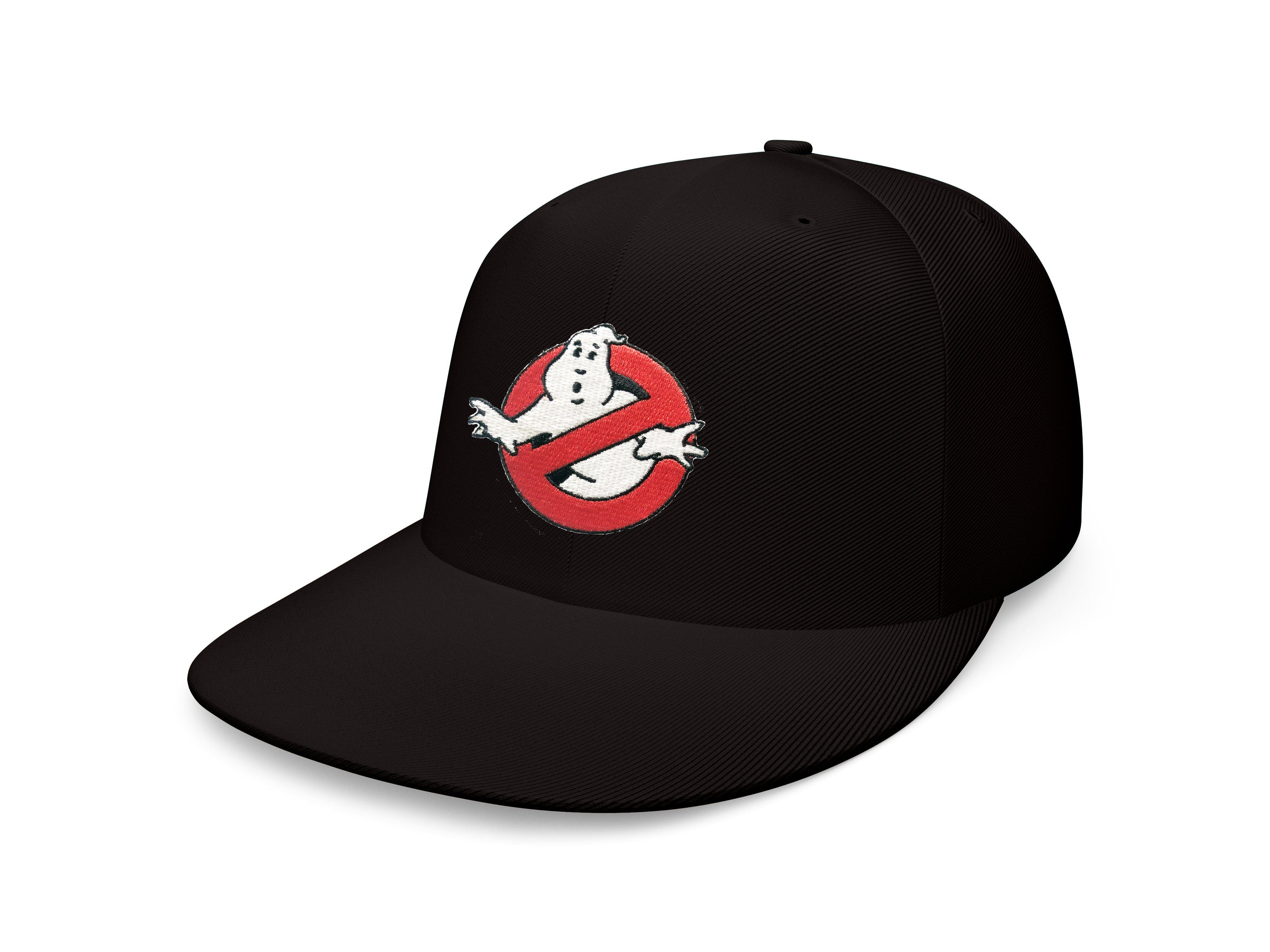 Blondie & Brownie Snapback Cap Unisex Erwachsene Ghostbusters Geisterjäger Patch Stick Slime Kino One Size