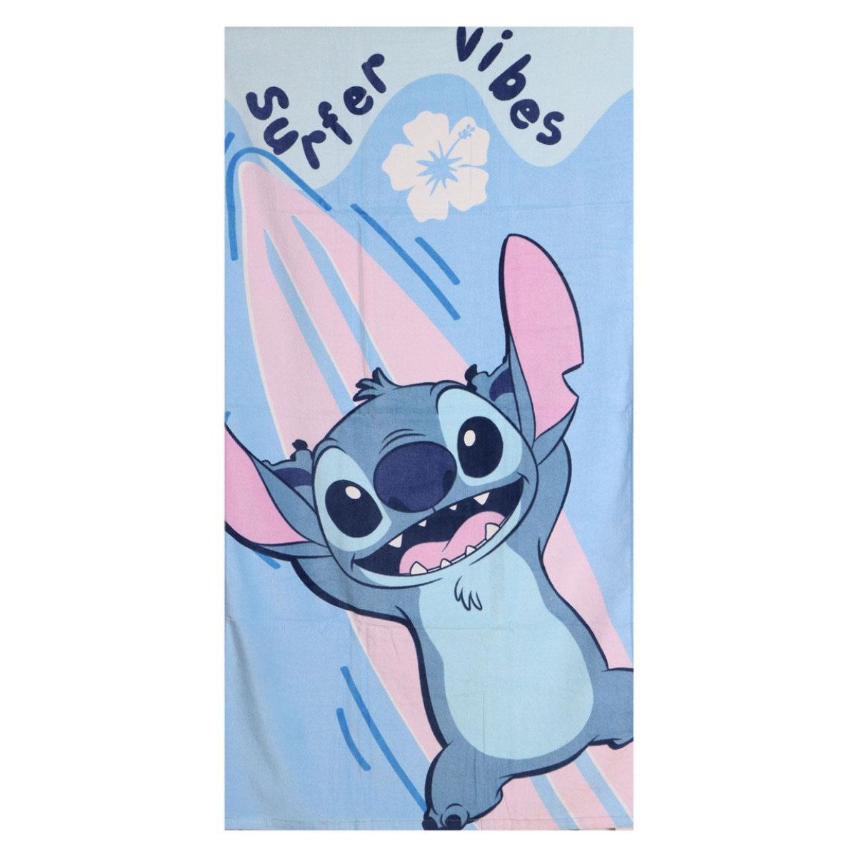 Lilo & Stitch Strandtuch Baumwoll Handtuch für Kinder 70 × 140 cm 250 gsm saugfähig