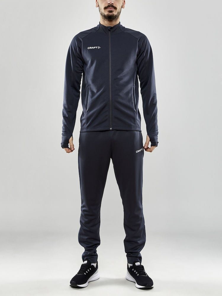 Craft Trainingsjacke Evolve Full Zip - strapazierfähige Mid-Layer-Jacke aus Stretchmaterial