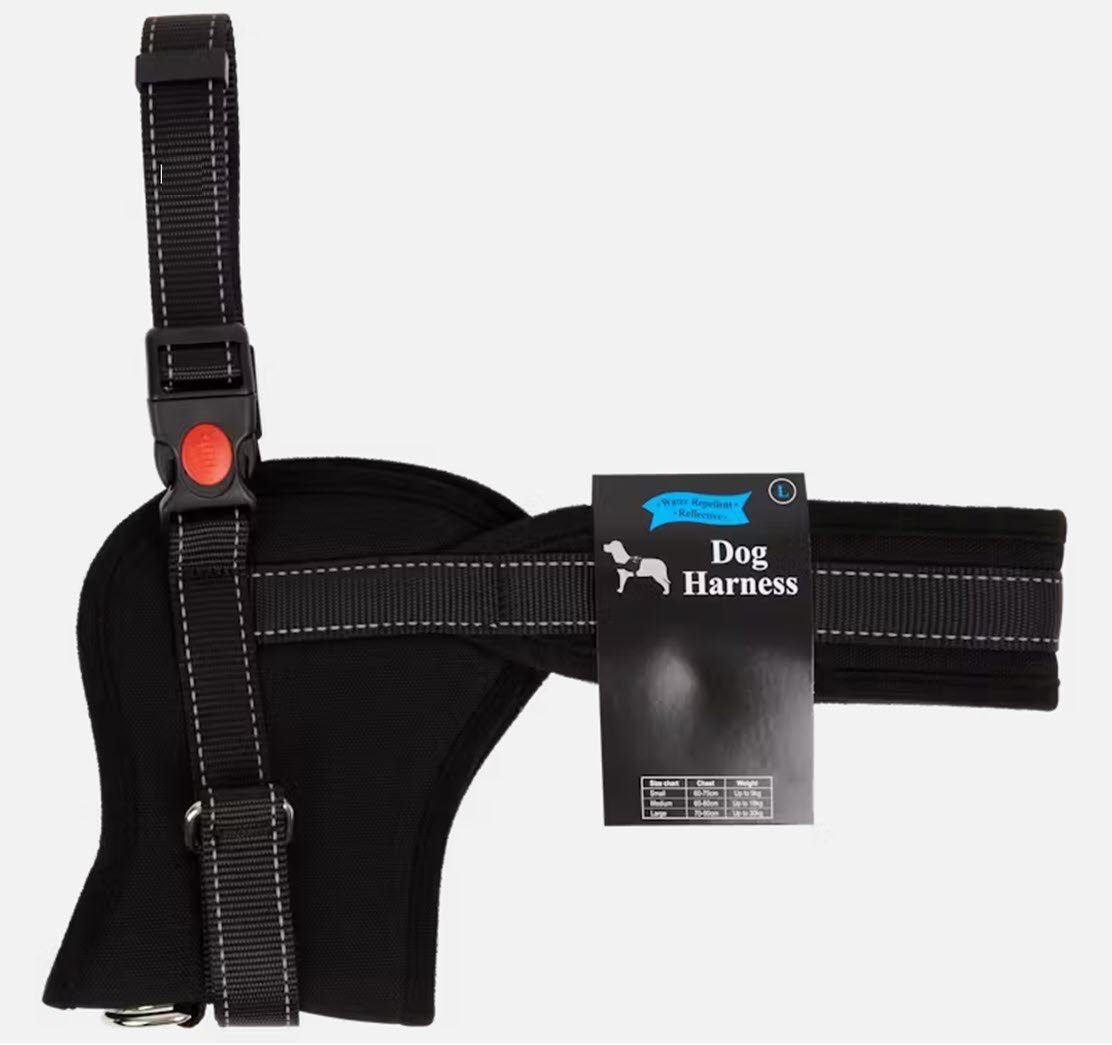 Spectrum Hunde-Geschirr Hundegeschirr schwarz s-m-l Dog Harness