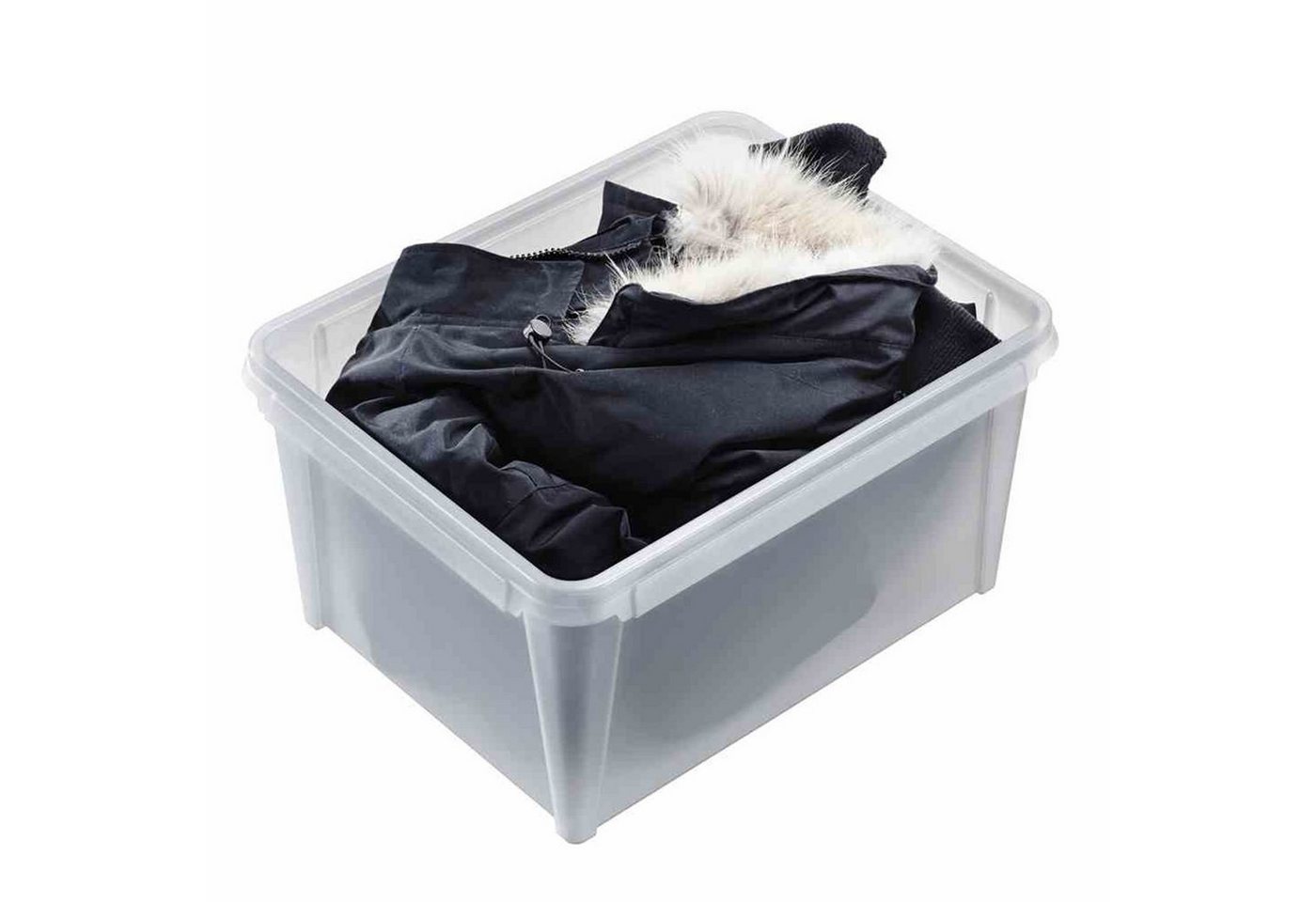 Thumbnail - Orthex Aufbewahrungsbox Box wasserdicht 33l grau SmartStore Dry Boxen Aufbewahrung Haushalt wo