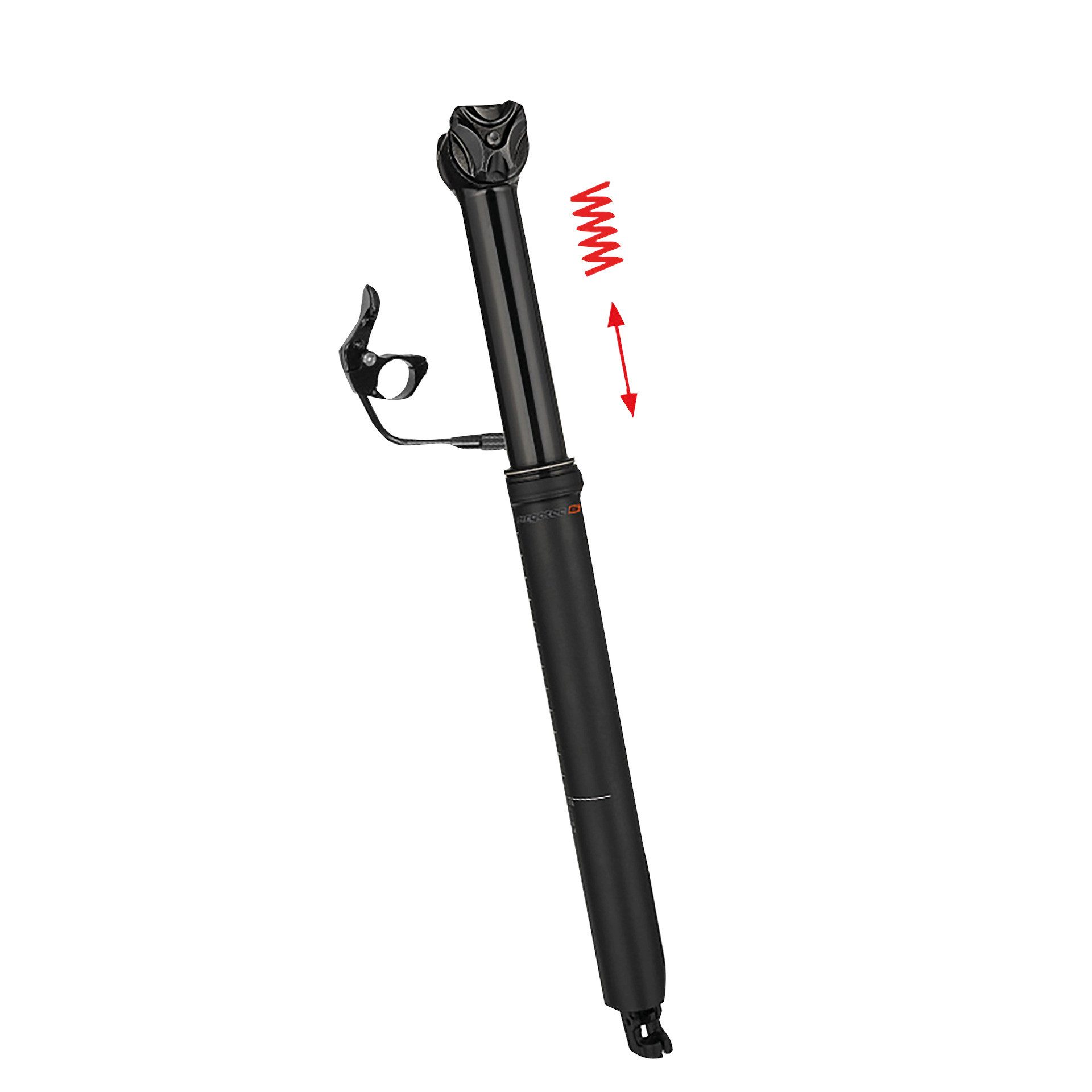 Ergotec Sattelstütze, Variosattelstütze Viper Up & Down S Ø31,6mm, 397mm