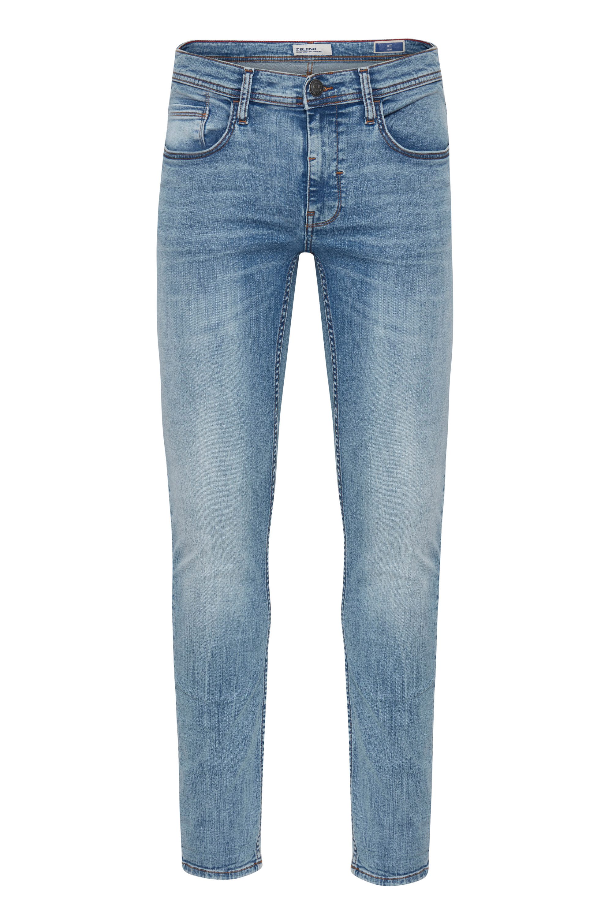Blend 5-Pocket-Jeans BHJet Modische Slim-Fit-Jeans mit niedriger Bundhöhe und schmalem Bein – Bild 2 von 5