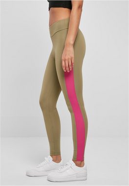 URBAN CLASSICS Leggings Damen Ladies Color Block Leggings (1-tlg)