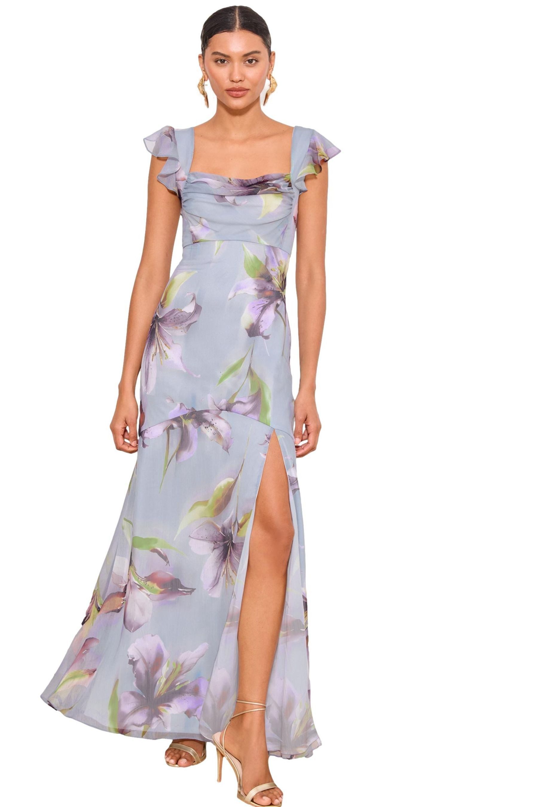 LIPSY Maxikleid Lipsy Maxi-Brautjungfernkleid, Regular (1-tlg)