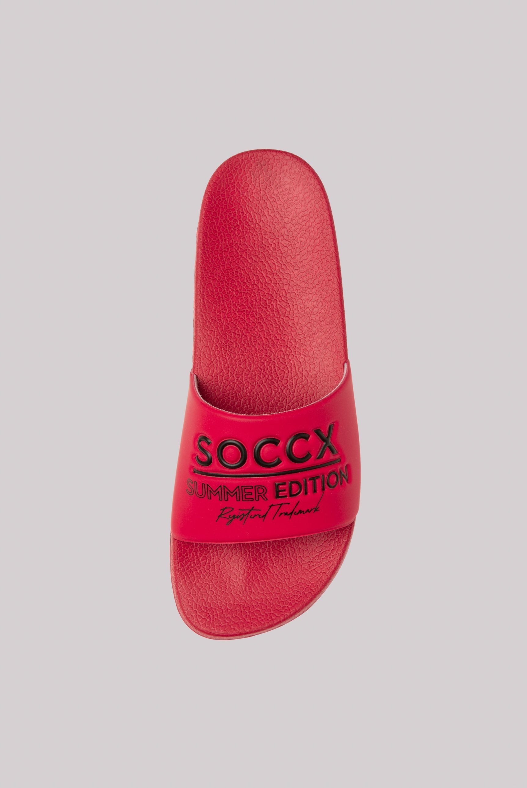 SOCCX Pantolette für Nassräume geeignet