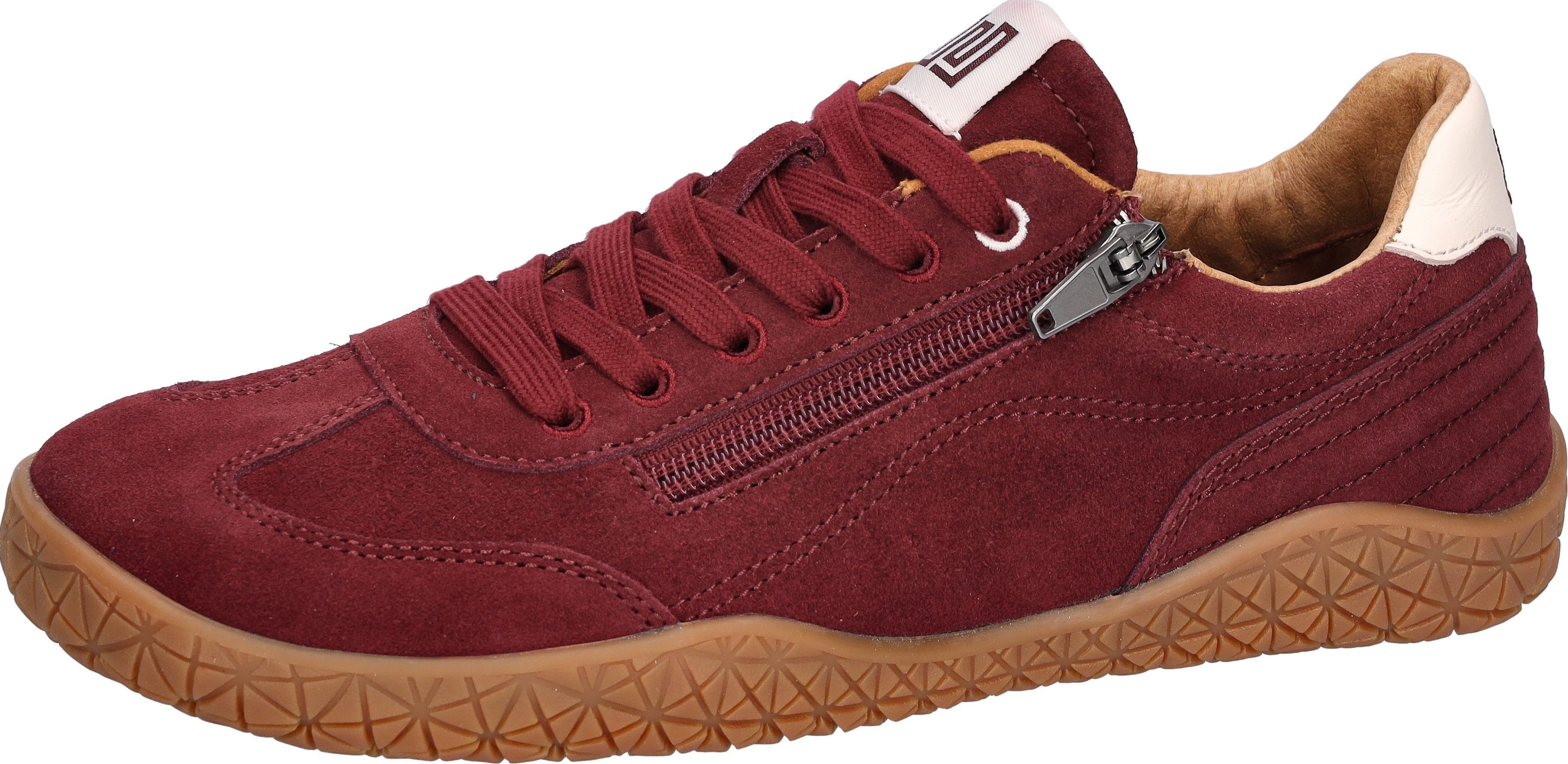 Waldläufer H-Britt Schnürschuh Sneaker, Komfortschuh mit Schnürung und Reißverschluss, H-Weite