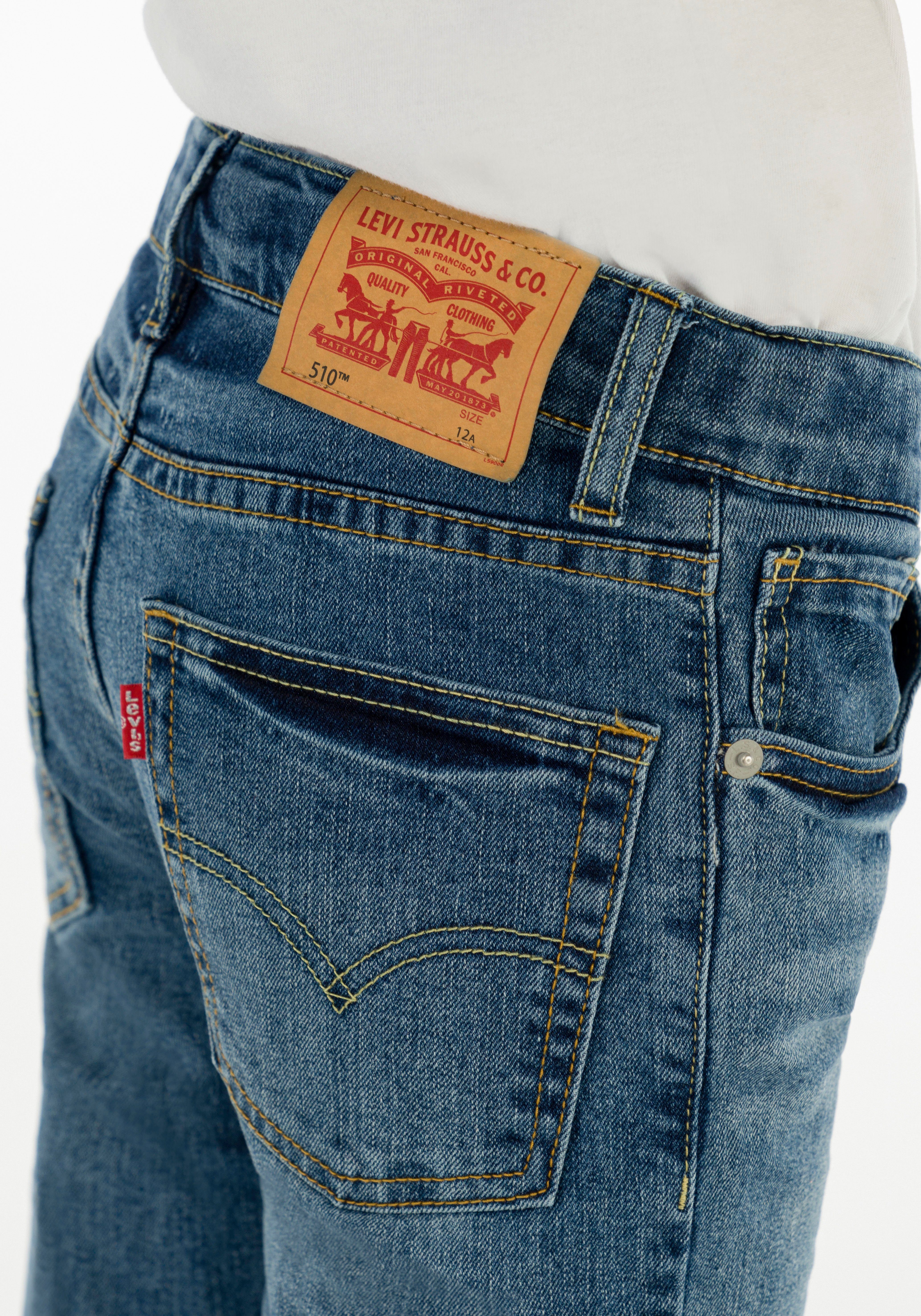 for Skinny-fit-Jeans JEANS Levi's® 510 used denim SKINNY bue Kids BOYS mid FIT