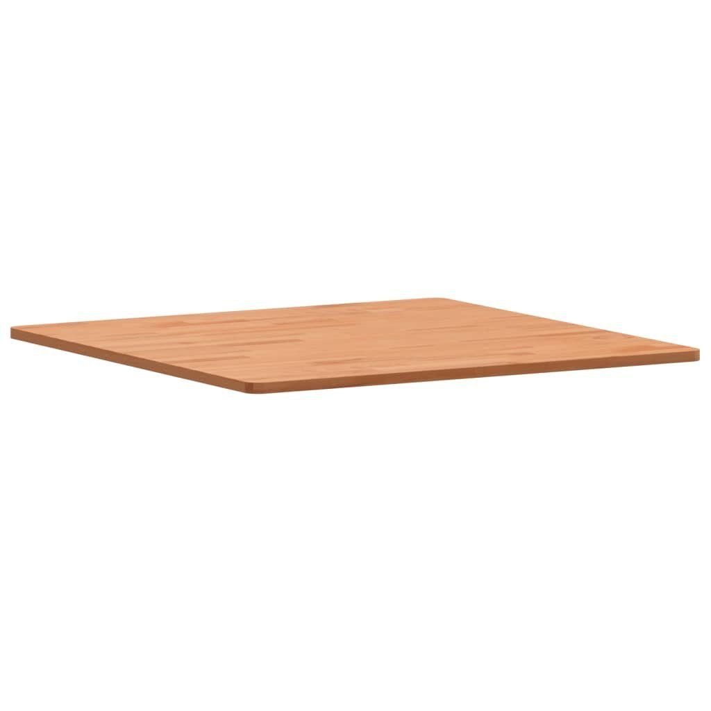Quadratisch furnicato Buche cm Tischplatte Massivholz 70x70x1,5