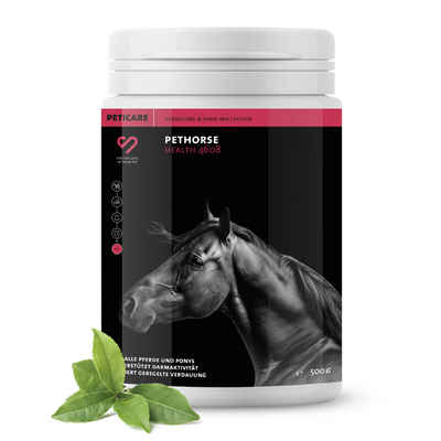 Peticare Futterbehälter Verdauung & Darm-Mix Pulver für Pferde - petHorse Health 4608, (1-tlg)