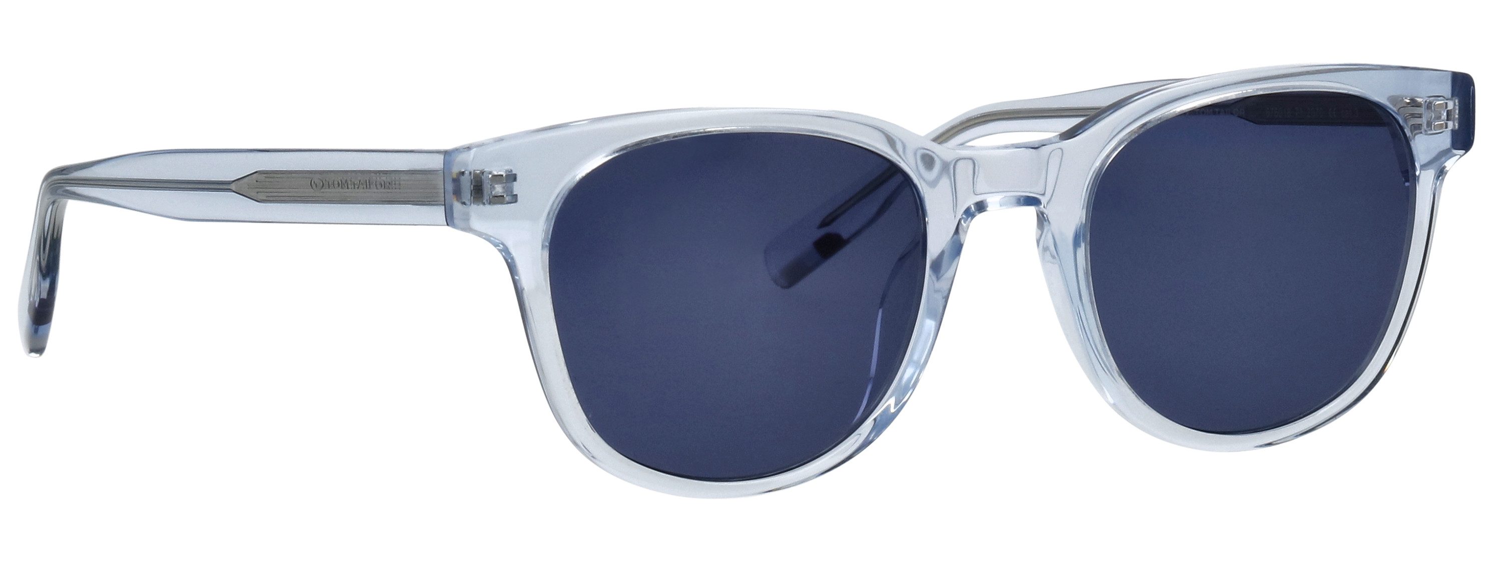 TOM TAILOR Sonnenbrille Modell 676018 Form Karree/Soft, Logoschriftzug auf Bügel, Kunststofffassung