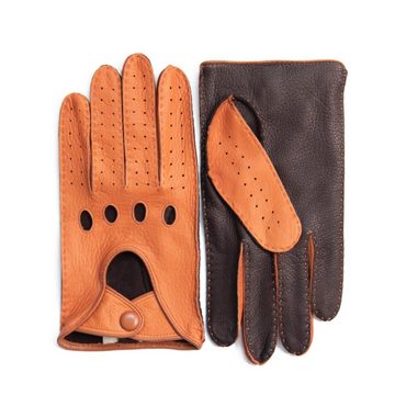 Hand Gewand by Weikert Lederhandschuhe CLIFF - Autofahrer Handschuhe aus amerikanischem Hirschleder