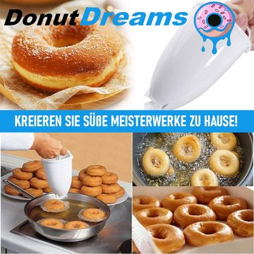 MAVURA Donut-Maker DonutDreams Donut Maker Teigspender Backform Teigportionierer, Teig Portionierer Donutform für Mini-Donuts und Pfannkuchen