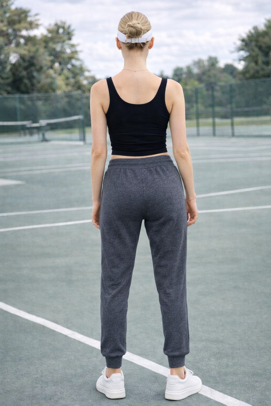 R-CAMP Jogginghose Jogginghose Damen Slim Fit Freizeithose Frauen (Packung, 1-tlg., Jogginghose für Damen) Baumwolle Sweathose