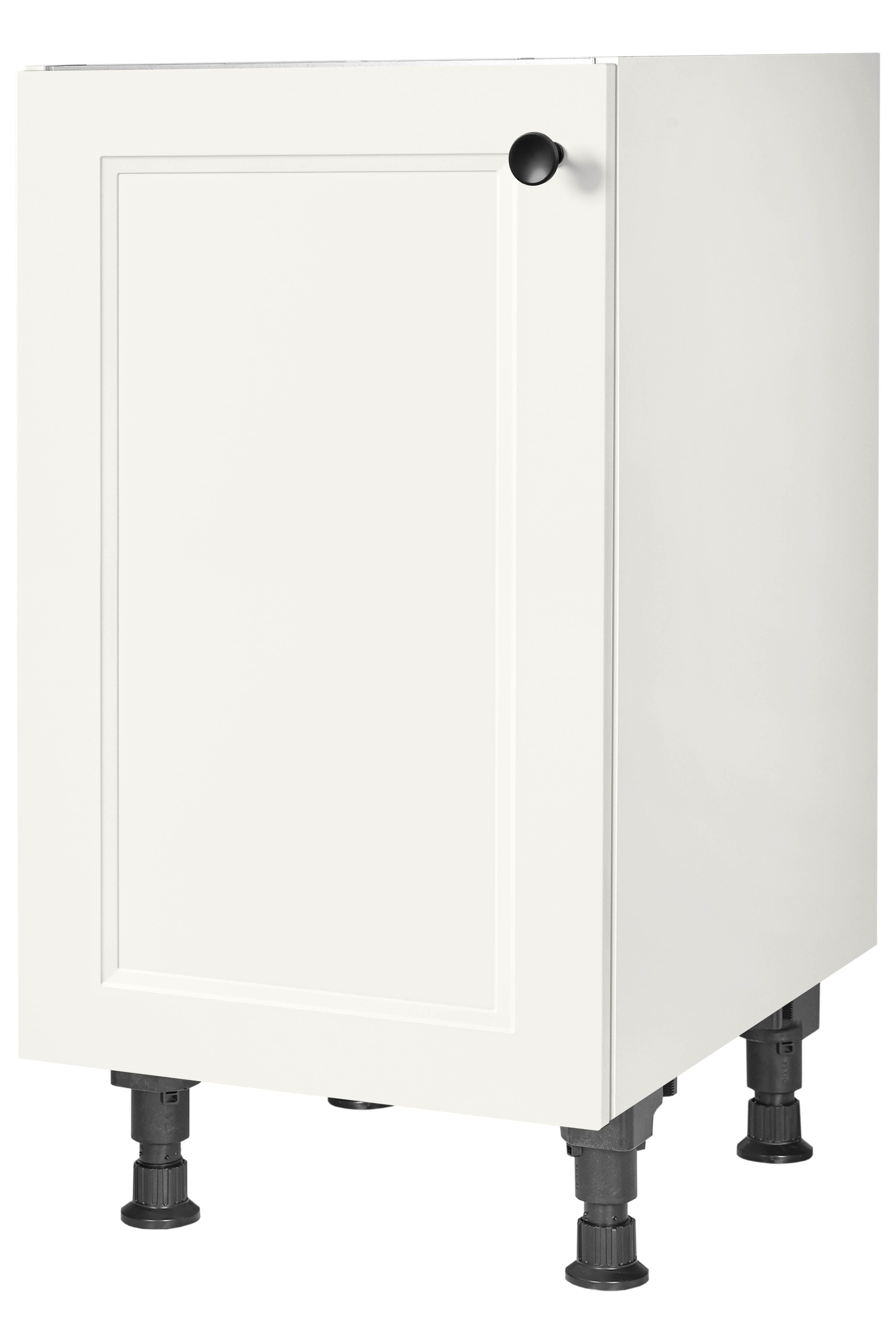 nobilia® Spülenschrank "Cascada", Ausrichtung wählbar, vormontiert, in den Breiten 45 und 60 cm, mit höhenverstellbaren Sockelfüßen
