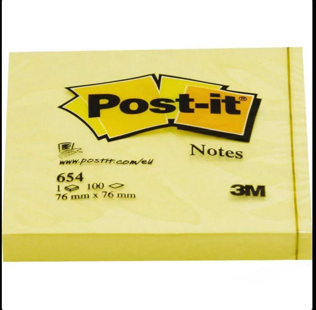 Post-it® Haftnotizblock Post-it Notes Haftnotizen, super sticky/neutral