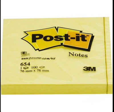 Post-it® Haftnotizblock Post-it Notes Haftnotizen, super sticky/neutral