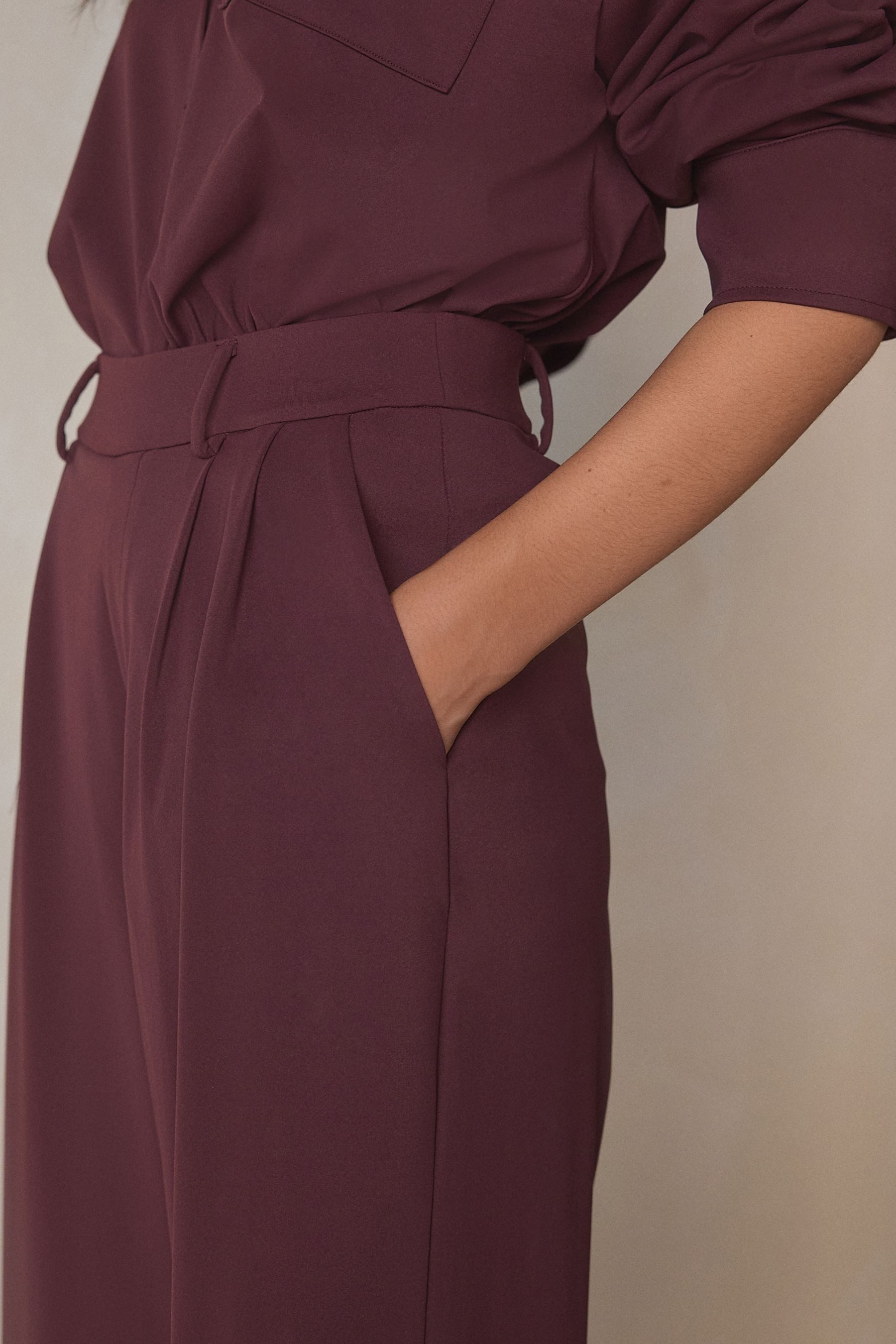 Next Jerseyhose Beflockte N. Premium Jerseyhose mit weitem Bein (1-tlg)