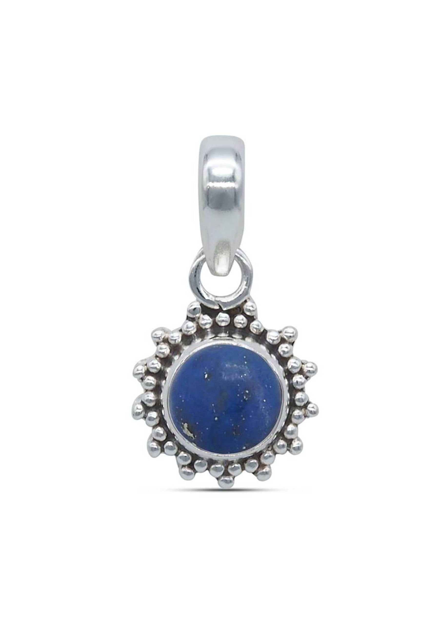 Kettenanhänger Silber 925er mantraroma Lazuli mit Lapis