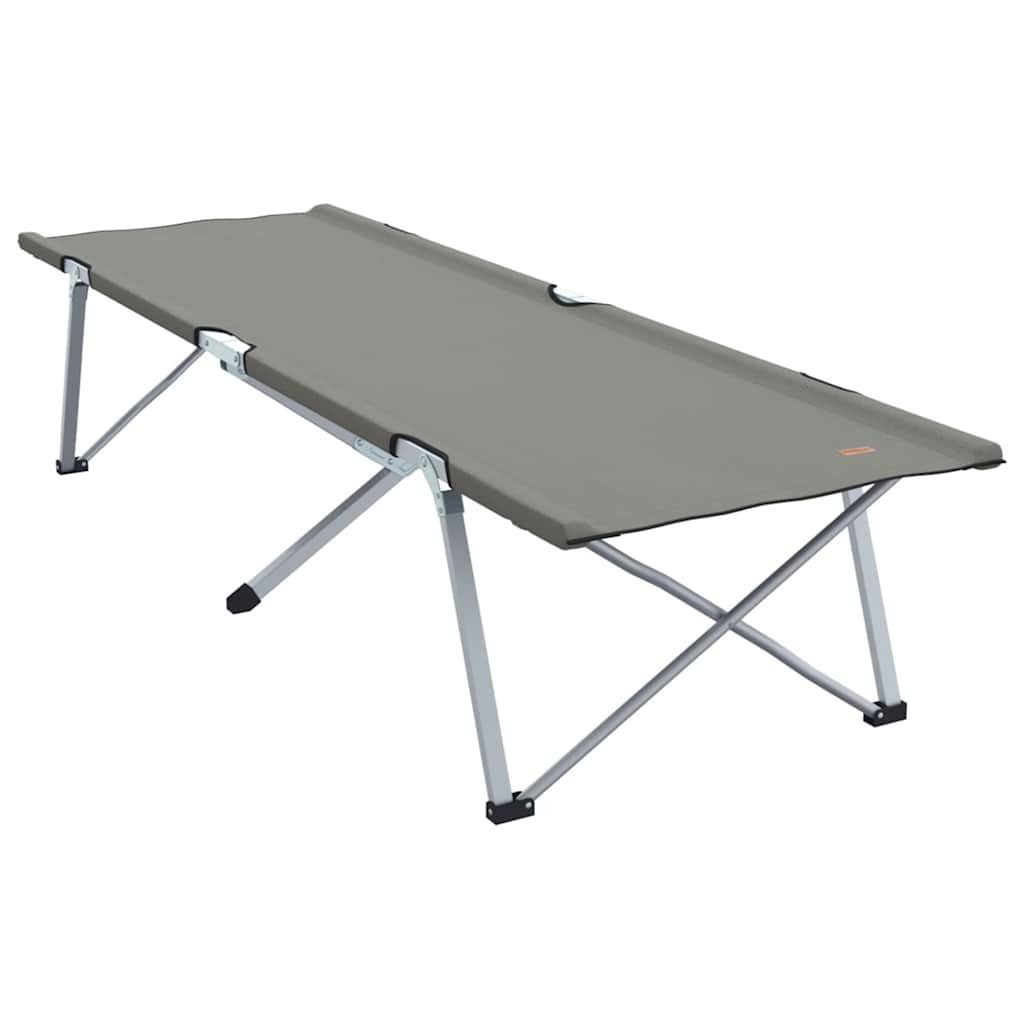 vidaXL Bett Klapp Schlafbett fürs Camping Grau 194 x 62,5 x 42,5 cm (1-tlg)