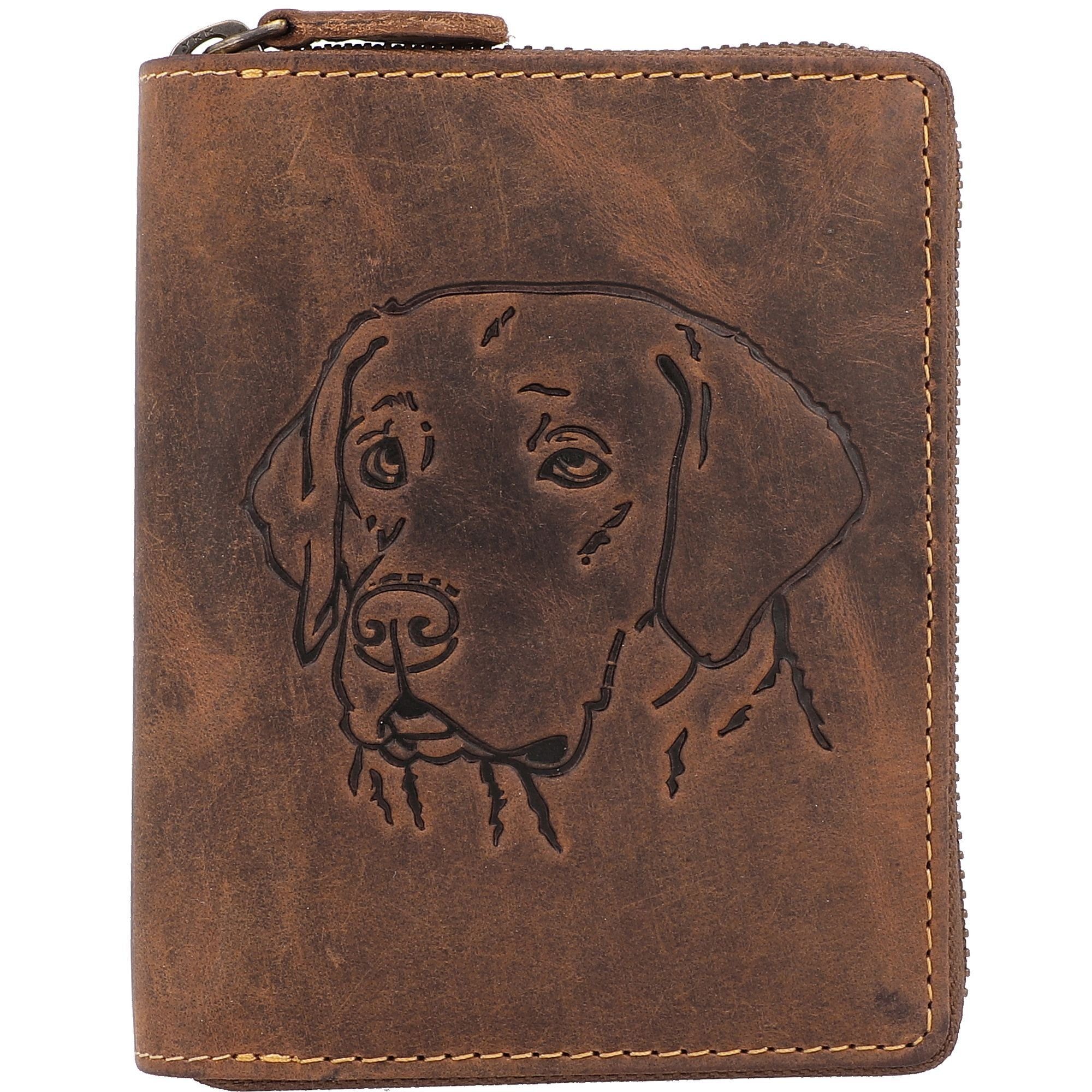 Greenburry Geldbörse Vintage Sternzeichen, Leder günstig online kaufen