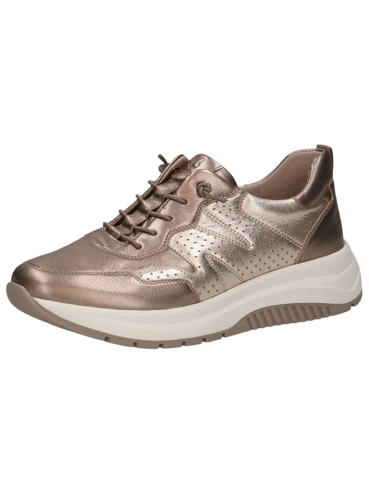 CAP Airmot./FB aus Leder kein Absatz 9-23753-46 Sneaker