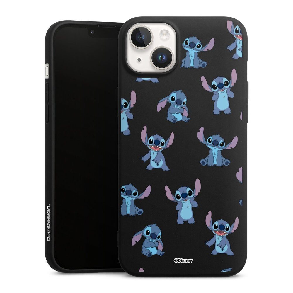DeinDesign Handyhülle Lilo & Stitch Offizielles Lizenzprodukt Disney, Apple iPhone 14 Silikon Hülle Premium Case Handy Schutzhülle