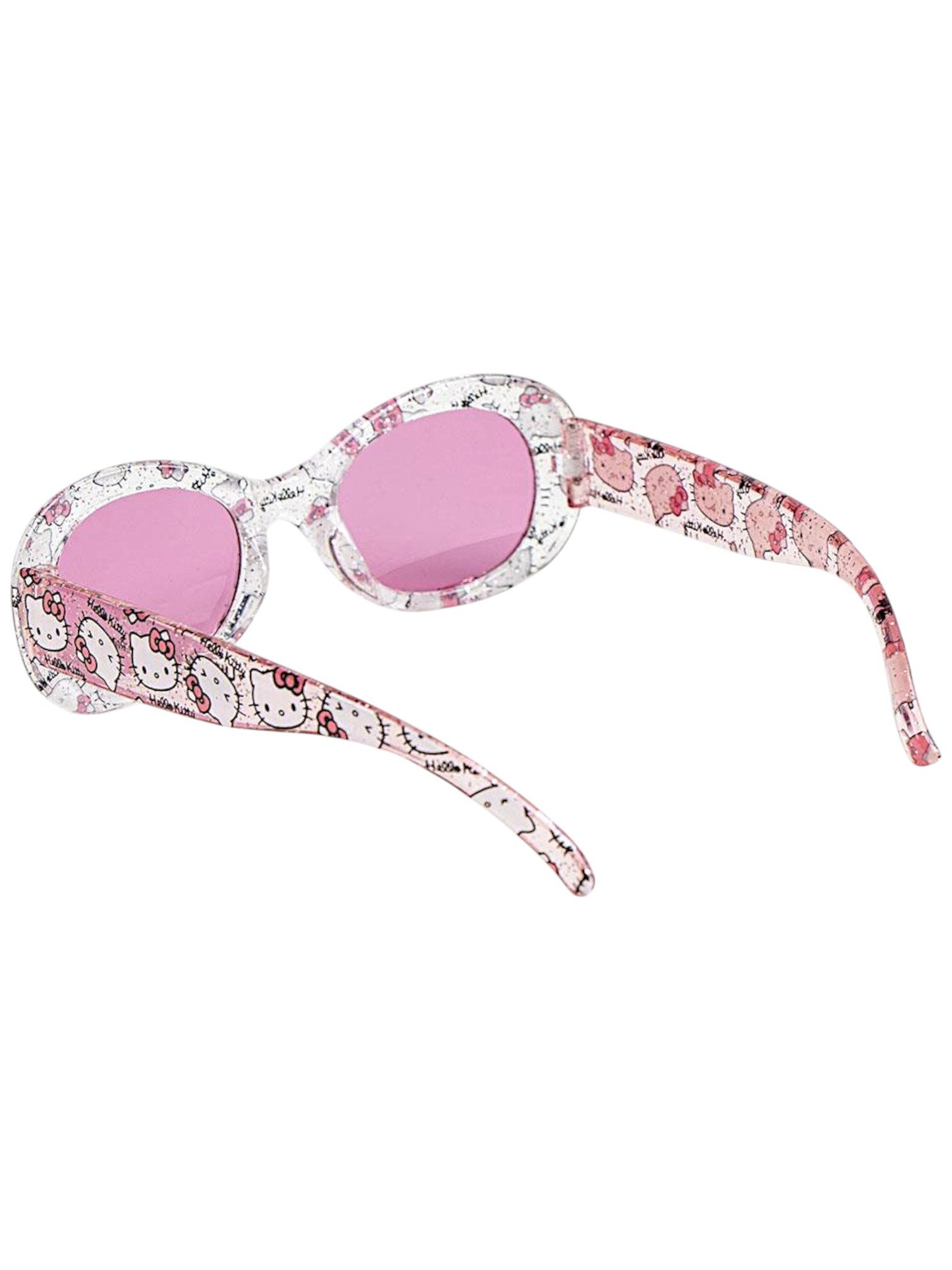 Cerdá Sonnenbrille Hello Kitty Cat-Eye Brille mit Glitzer für Mädchen