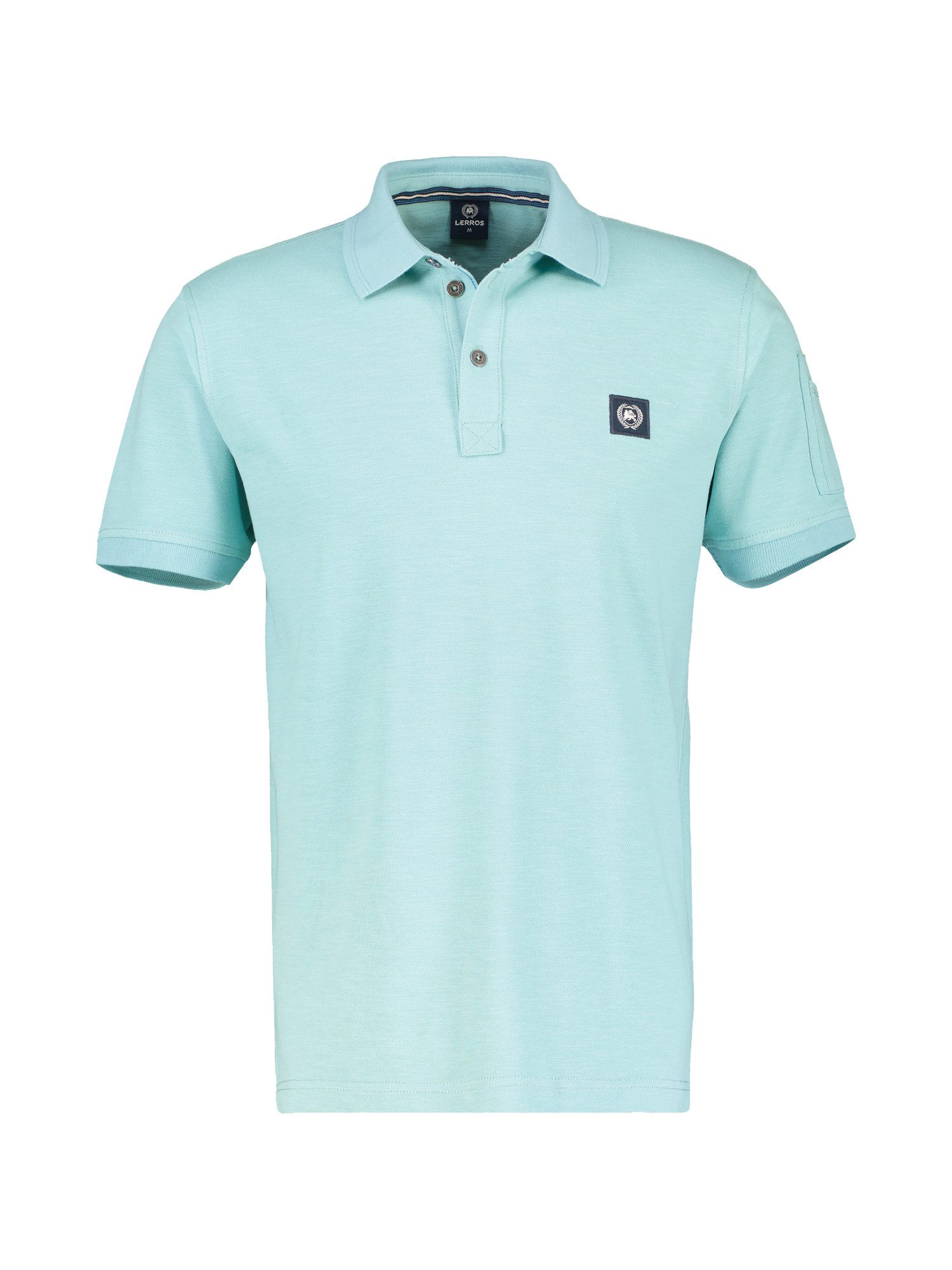 LERROS Poloshirt Unifarbenes Poloshirt