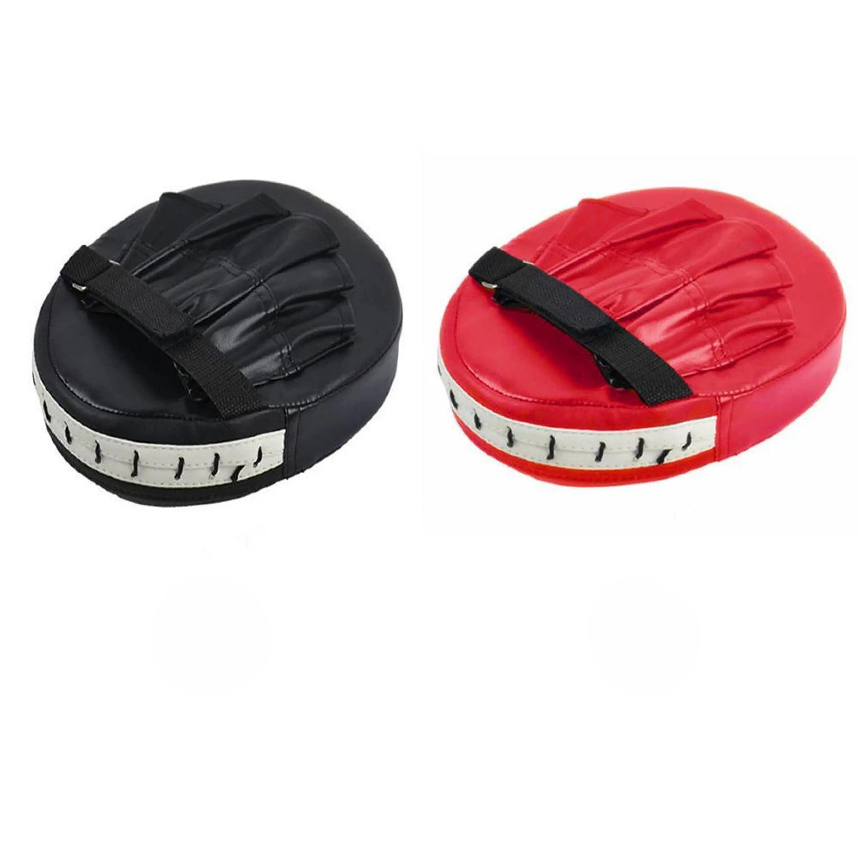 Sport-Knight® Pratze Pratzen Boxen, MMA, doppelt genäht, mehr Elastizität und Langlebigkeit, Hochwertiges PU-Leder, doppelt genäht