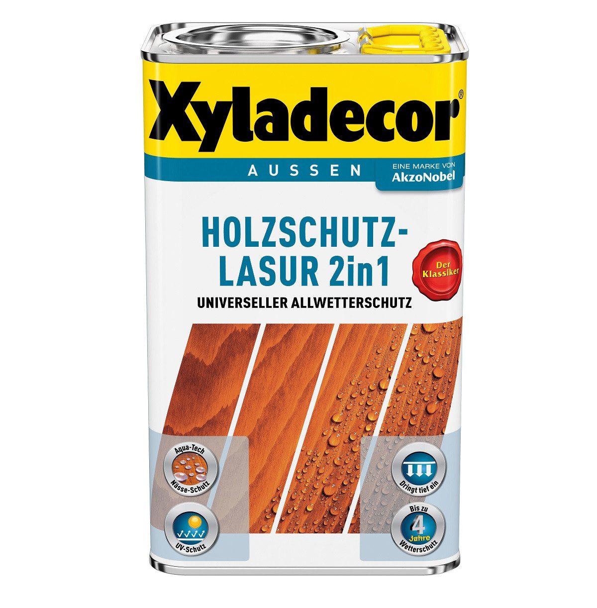Xyladecor  Holzschutzlasur XYLADECOR Holzschutzlasur Nußbaum 750ml
