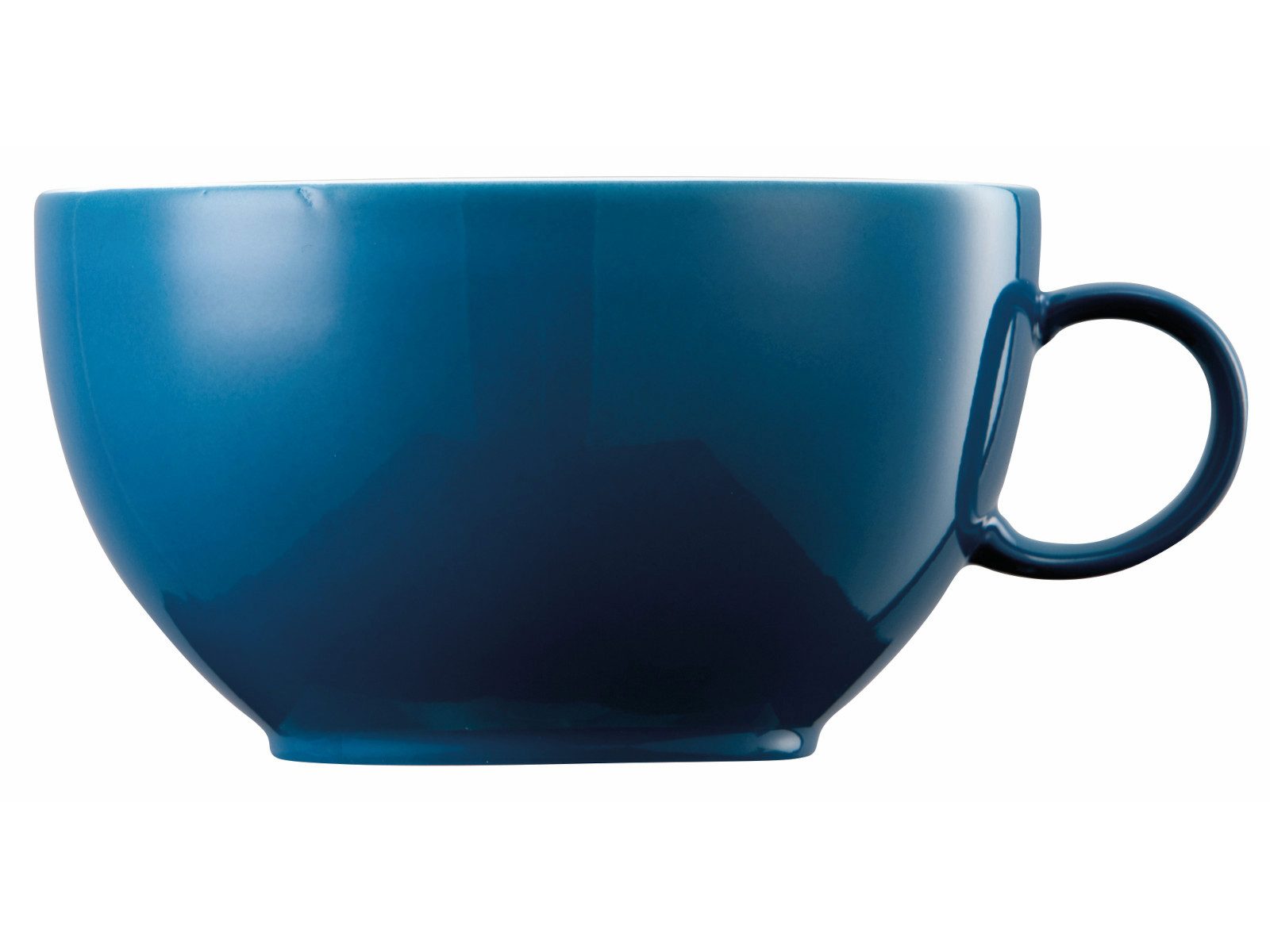 Thomas Porzellan Tasse Sunny Day Petrol Cappuccino-Obertasse 0,38 l, Porzellan, Tassen