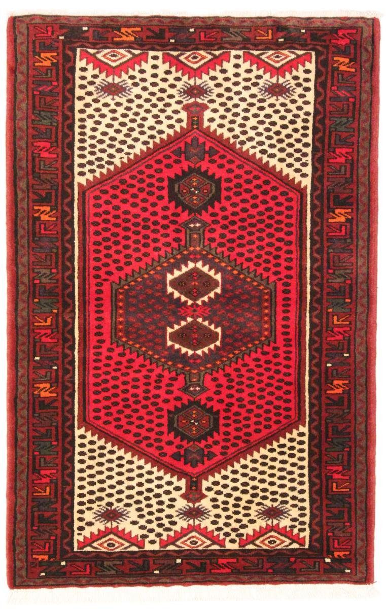 Orientteppich Ghashghai Taleghan 99x156 Handgeknüpfter Orientteppich, Nain Trading, rechteckig, Höhe: 12 mm