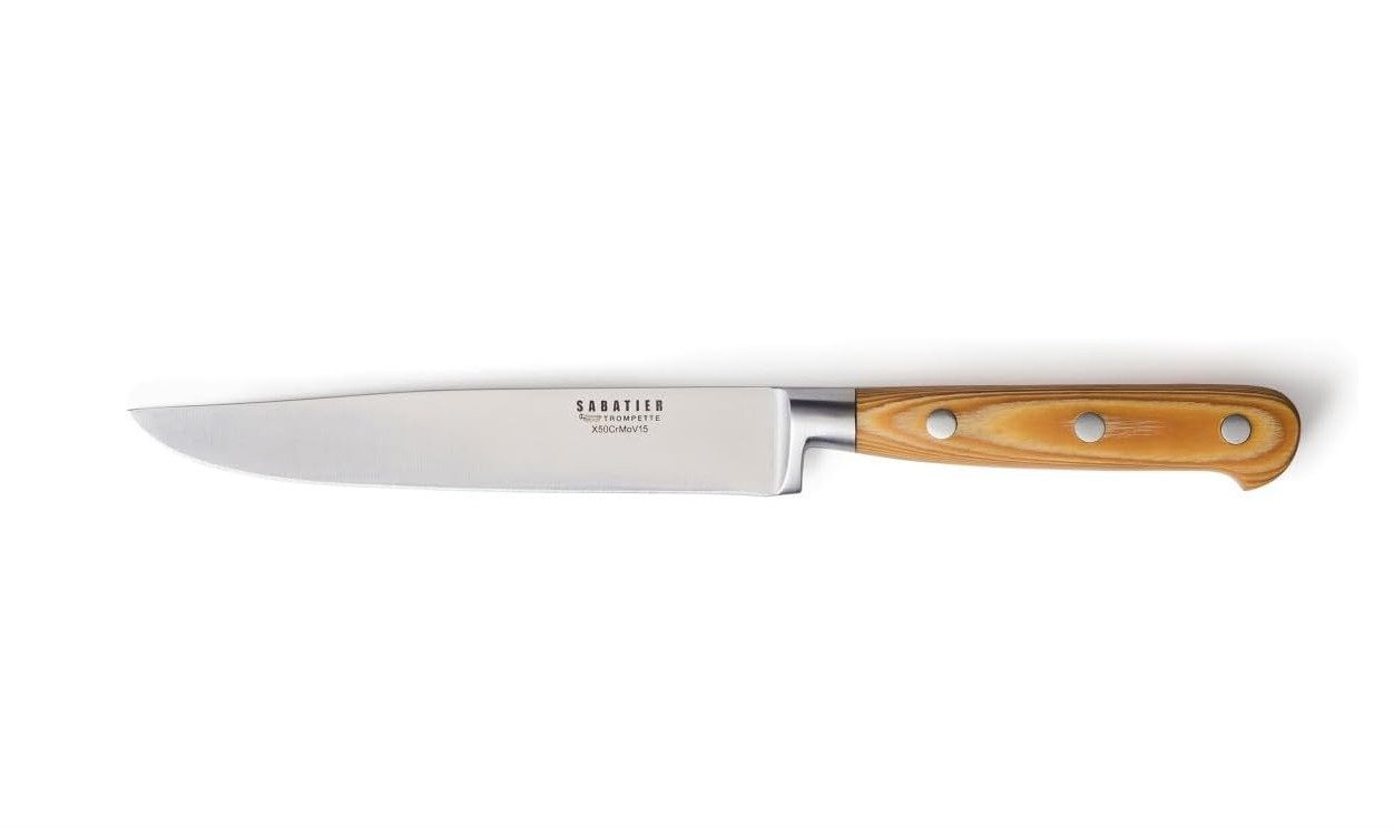 SABATIER International Allzweckmesser Schneidemesser, braun, 15,5cm