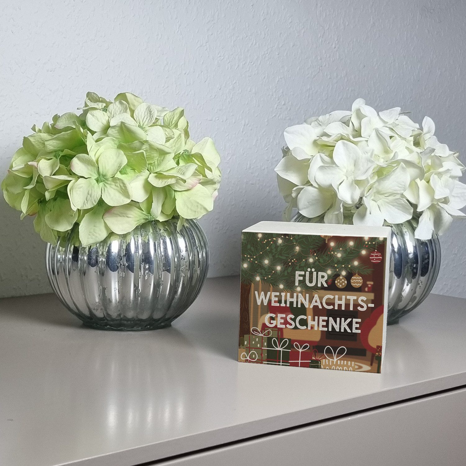 speecheese Spardose Festlich geschmückter Baum Spardose aus Holz - Für Weih günstig online kaufen