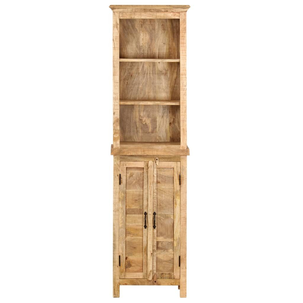 vidaXL Bücherregal Bücherregal 50x30x180 cm Massivholz, 1-tlg.