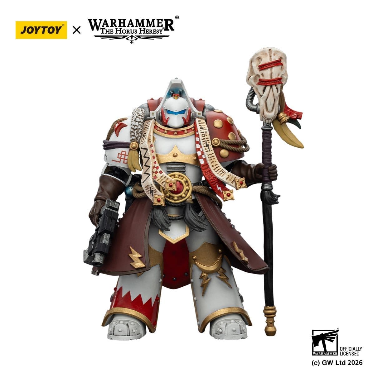 Joy Toy (CN) Actionfigur Warhammer 40,000 Actionfigur White Scars Stormseer Consulwith Force St