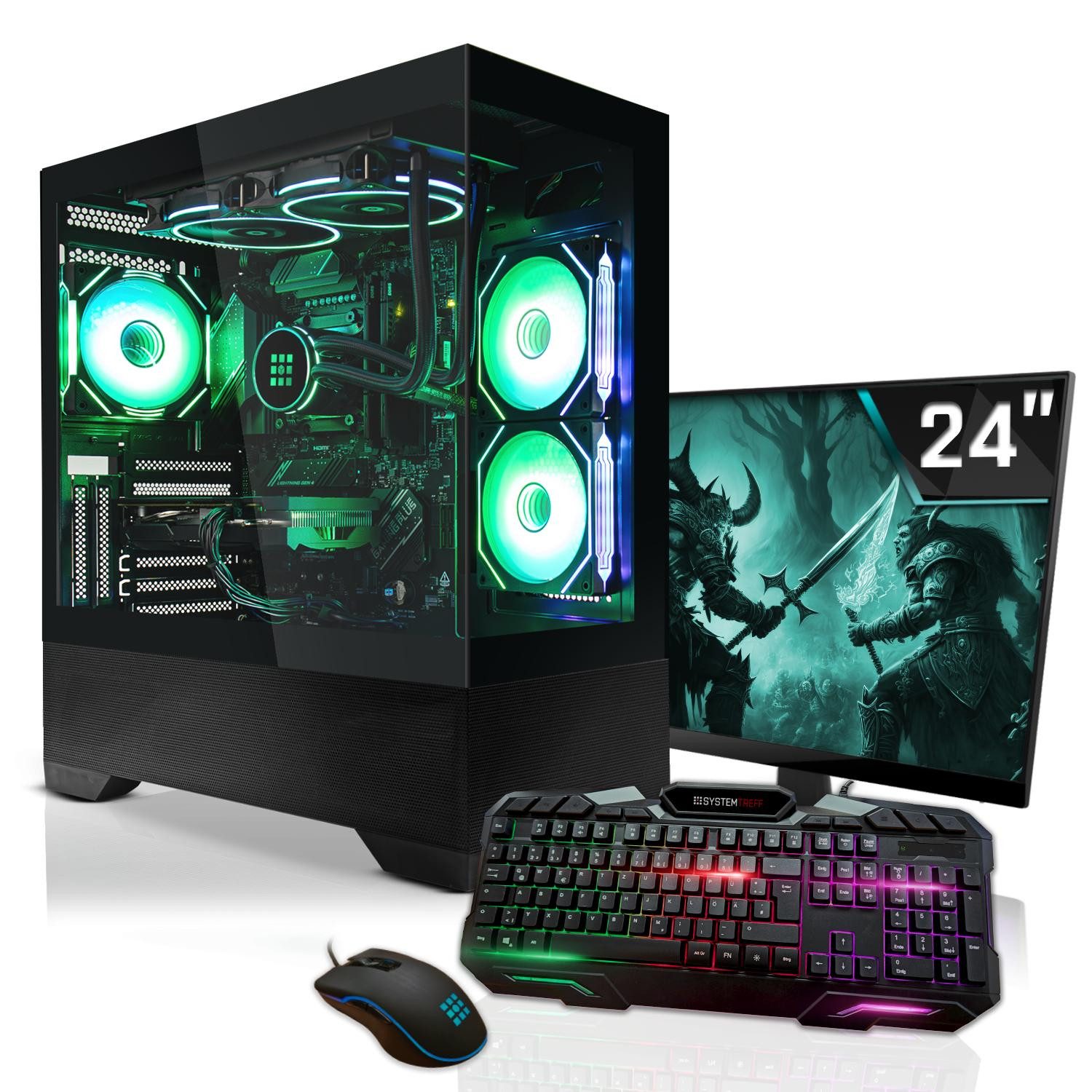 SYSTEMTREFF Intel Core i9-13900KF mit Nvidia GeForce RTX 5060 Ti 16GB Gaming-PC-Komplettsystem (24", Intel 13900KF 13900KF, Nvidia GeForce RTX 5060 Ti, 16 GB RAM, 1000 GB SSD)