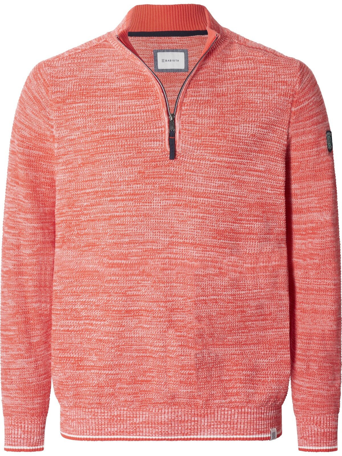 Babista Strickpullover COSALDO mit zippbaren Stehkragen