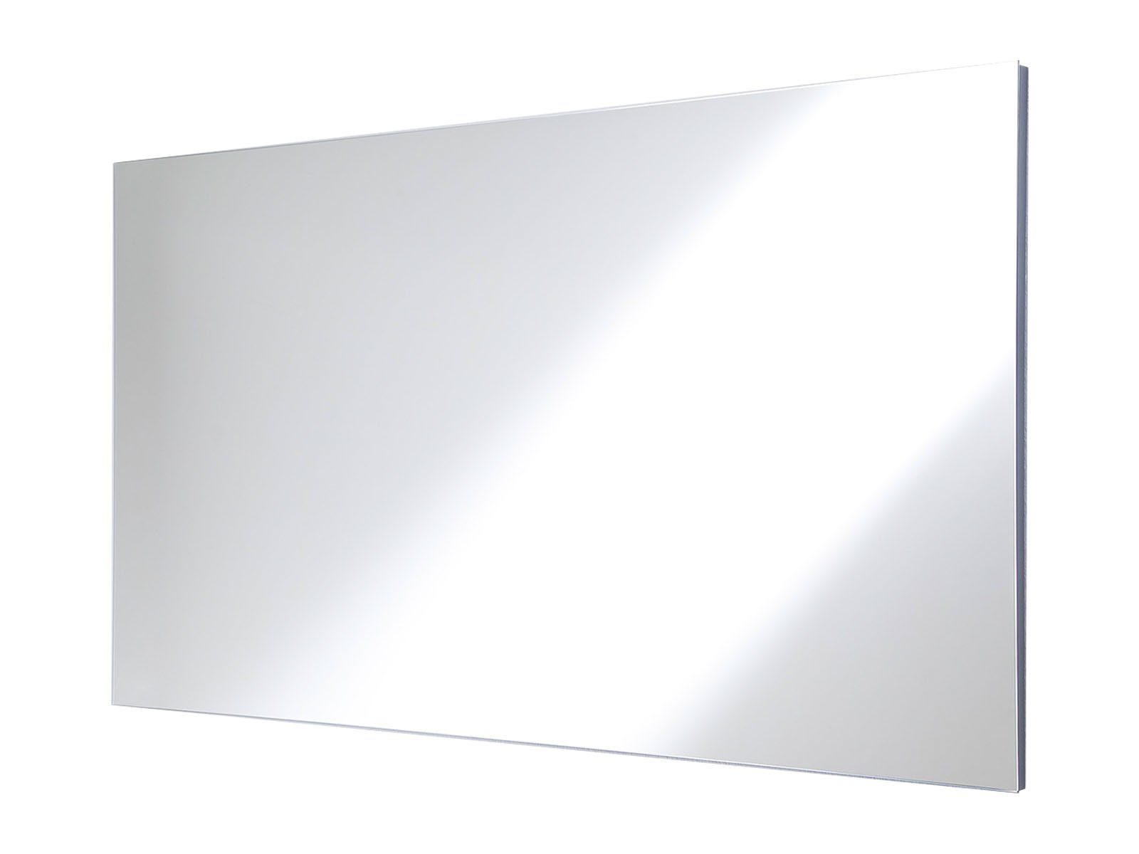 möbelando Wandspiegel Dartford, Zeitloser Spiegel. Breite 105 cm, Höhe 60 cm, Tiefe 2 cm.